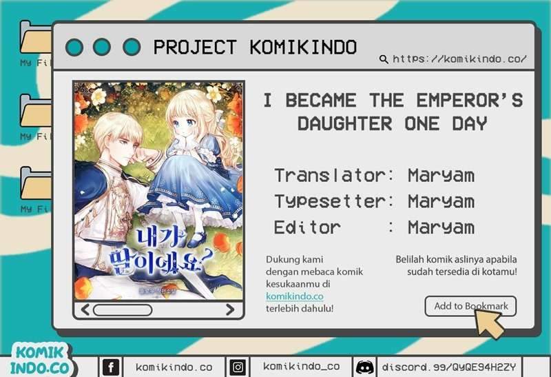 Komik I Became The Emperor’s Daughter One Day Chapter 40 gambar 1
