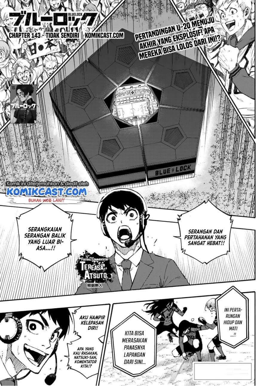 Komik Blue Lock Chapter 143 gambar 1