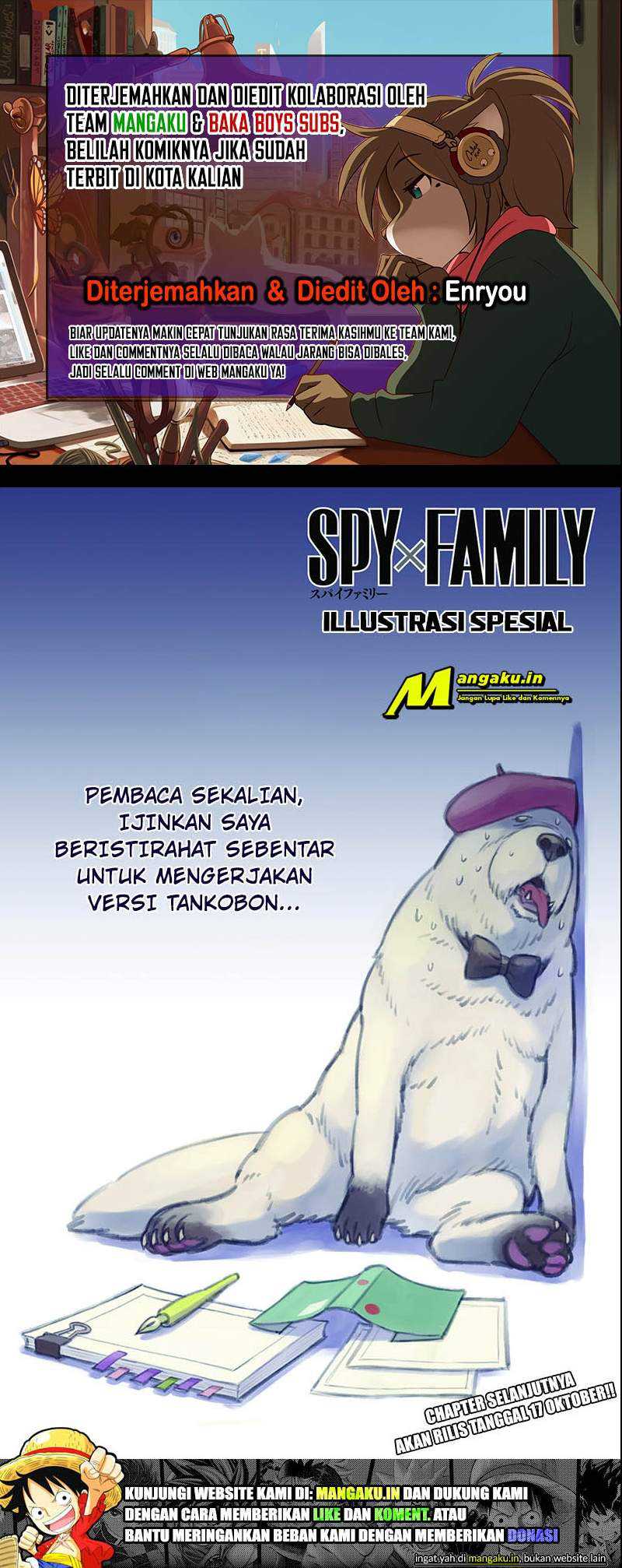 Komik Spy X Family Chapter 53.5 gambar 1