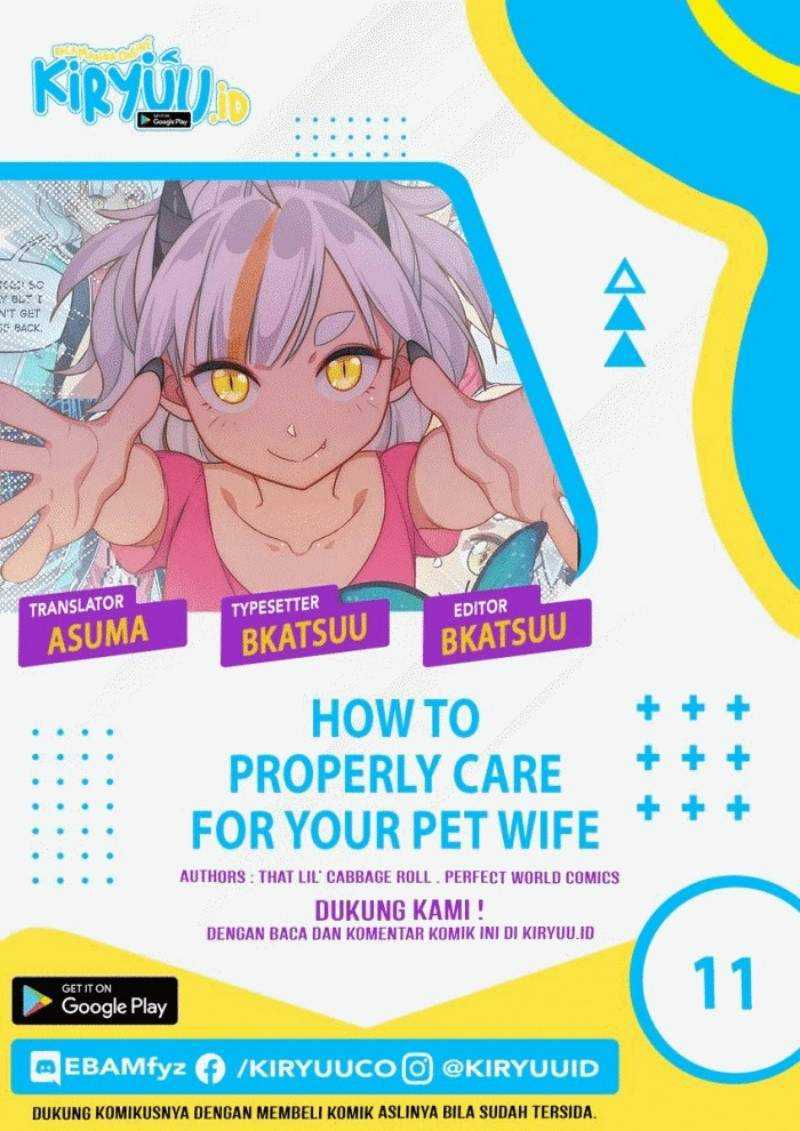 Komik How To Properly Care For Your Pet Wife Chapter 11 gambar 1