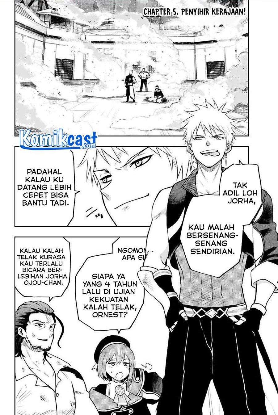 Komik A Court Magician, Who Was Focused On Supportive Magic Because His Allies Were Too Weak, Aims To Become The Strongest After Being Banished Chapter 5 gambar 1