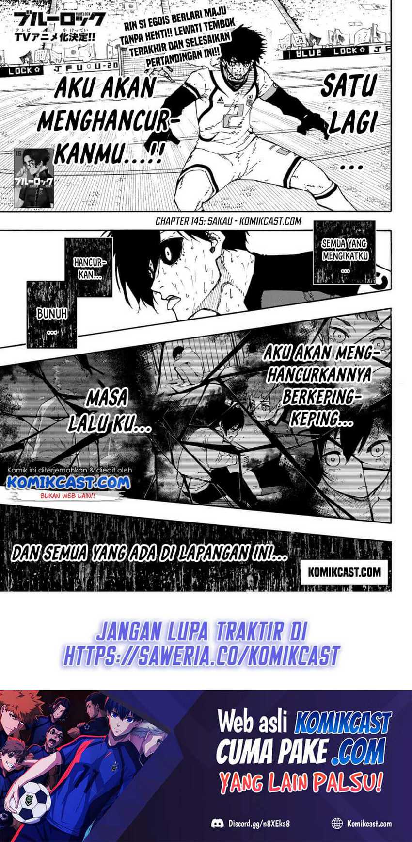 Blue Lock Chapter 145 - Halaman 2