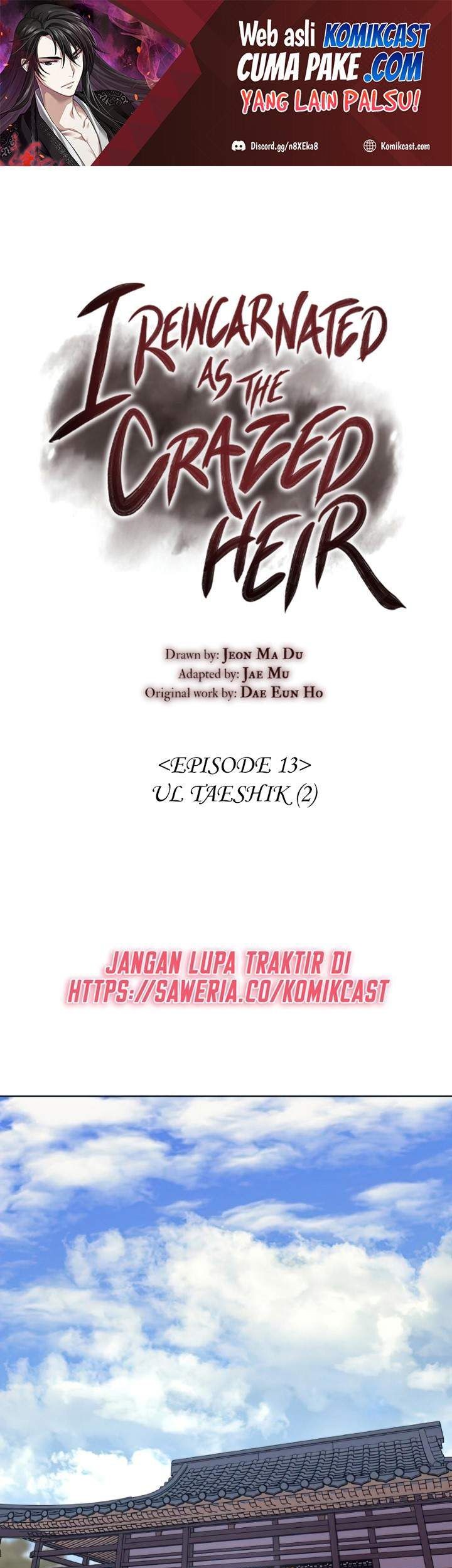Manhwa I Reincarnated As The Crazed Heir Chapter 13 gambar 2