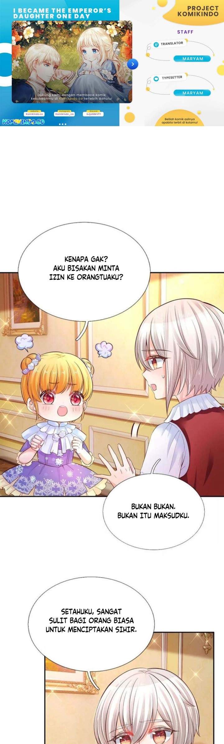 Komik I Became The Emperor’s Daughter One Day Chapter 62 gambar 1