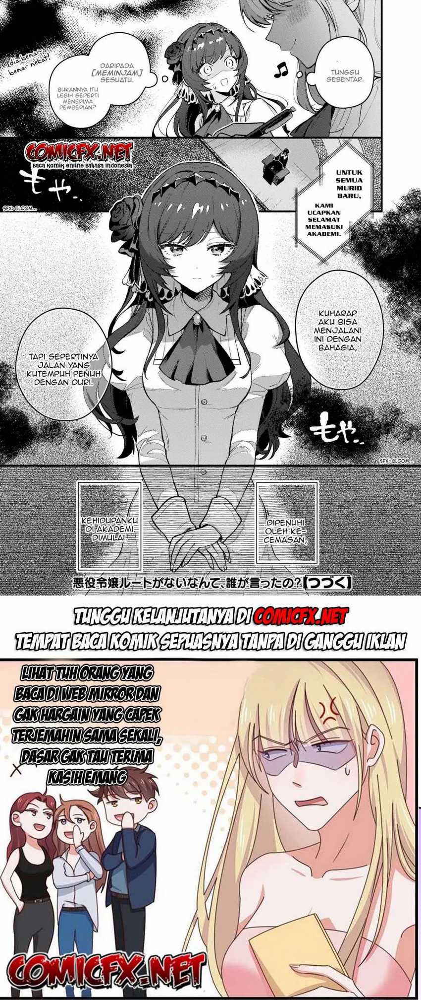 Akuyaku Reijou Route ga Nai Nante, Dare ga Itta no? Chapter 01.2 - Halaman 22