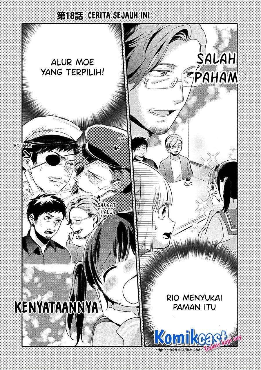 Komik Oji-san ga Joshi●sei ni Warui Koto wo Oshieru hanashi Chapter 18 gambar 1