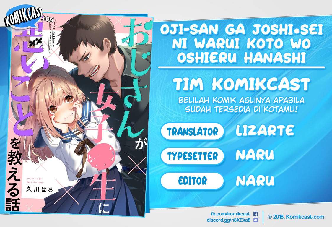 Komik Oji-san ga Joshi●sei ni Warui Koto wo Oshieru hanashi Chapter 12 gambar 1