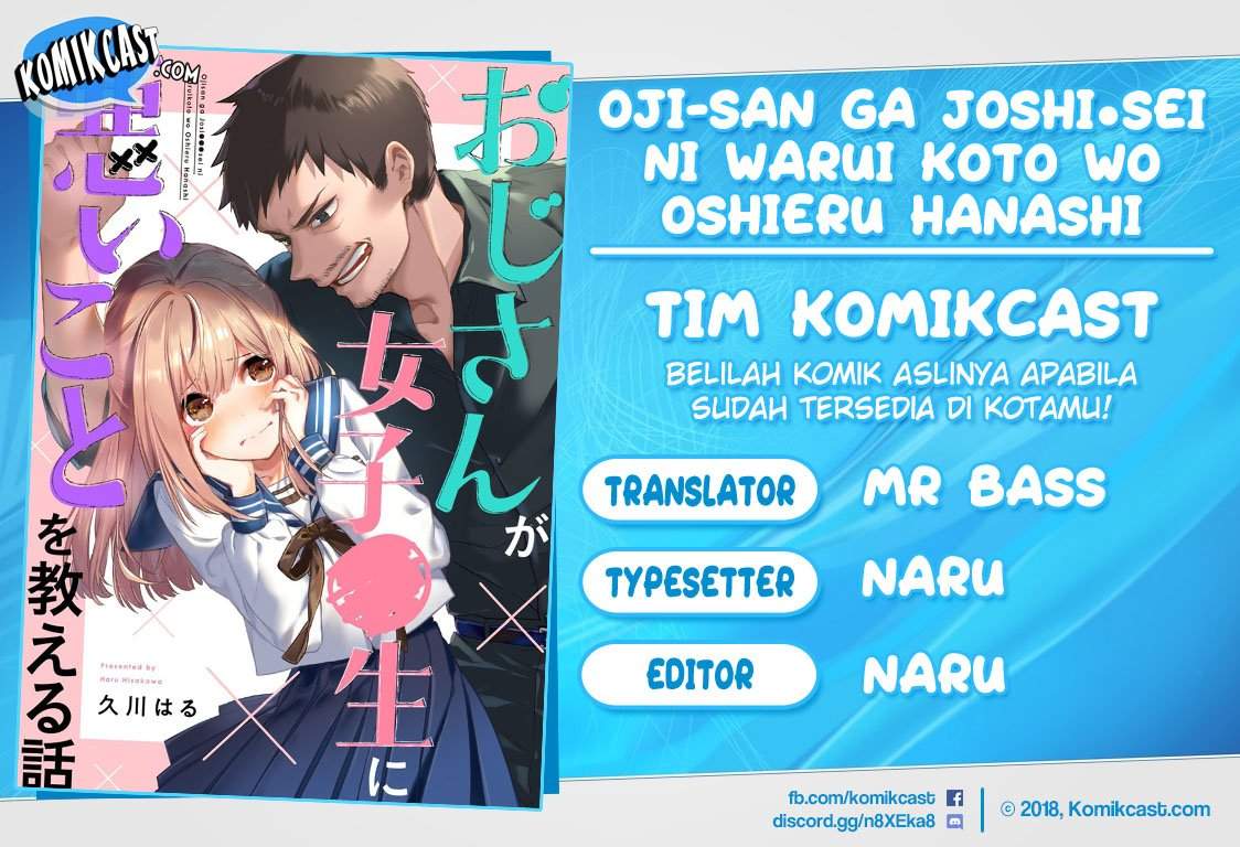 Komik Oji-san ga Joshi●sei ni Warui Koto wo Oshieru hanashi Chapter 7 gambar 1