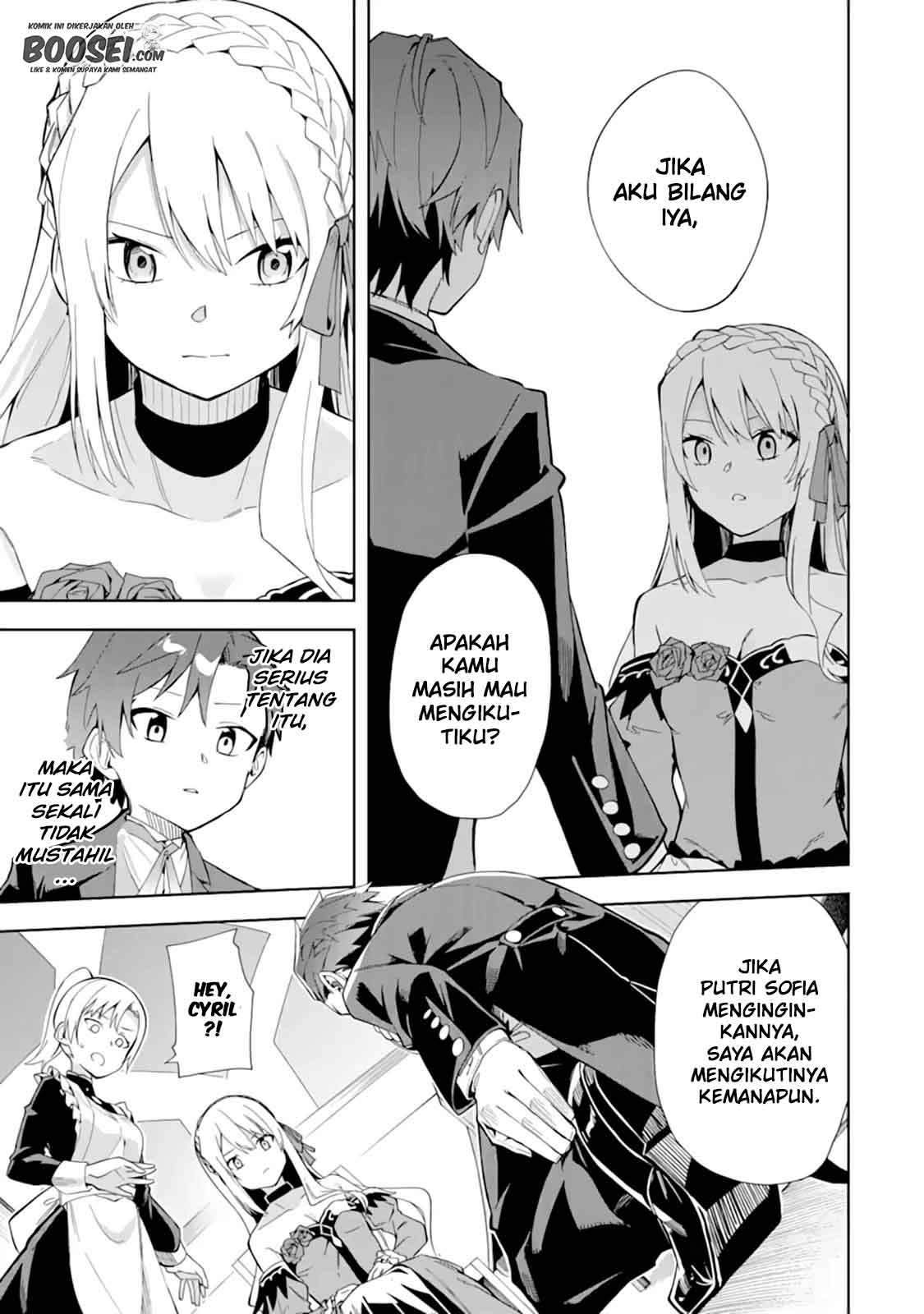 Akuyaku Reijou no Shitsuji-sama Hametsu Flag wa Ore ga Tsubusasete itadakimasu Chapter 9 - Halaman 34