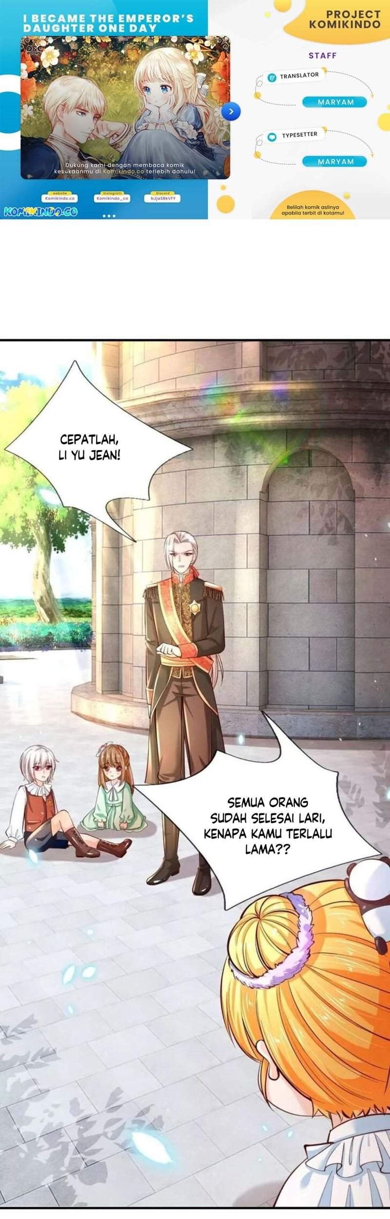Komik I Became The Emperor’s Daughter One Day Chapter 71 gambar 1
