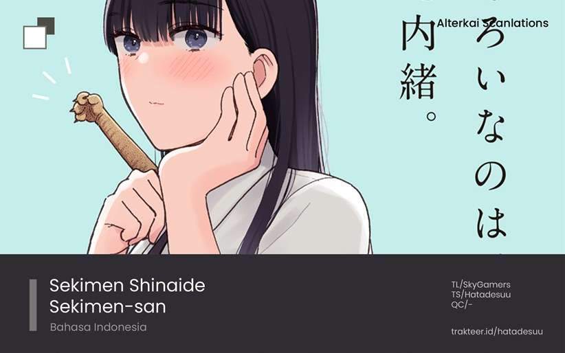 Komik Sekimen Shinaide Sekime-san (Serialization) Chapter 21 gambar 1