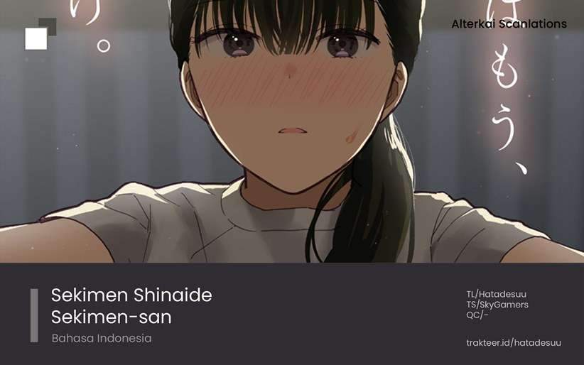 Komik Sekimen Shinaide Sekime-san (Serialization) Chapter 18 gambar 1