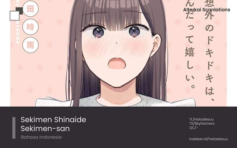 Komik Sekimen Shinaide Sekime-san (Serialization) Chapter 17 gambar 1