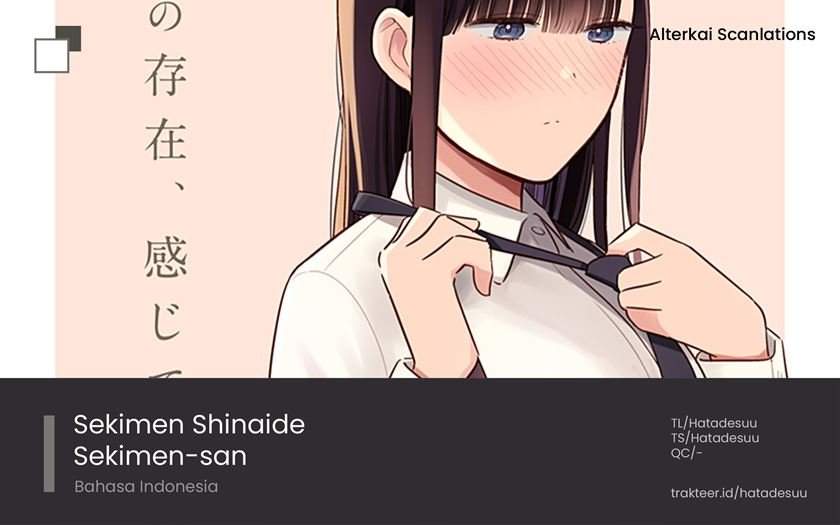 Komik Sekimen Shinaide Sekime-san (Serialization) Chapter 14 gambar 1