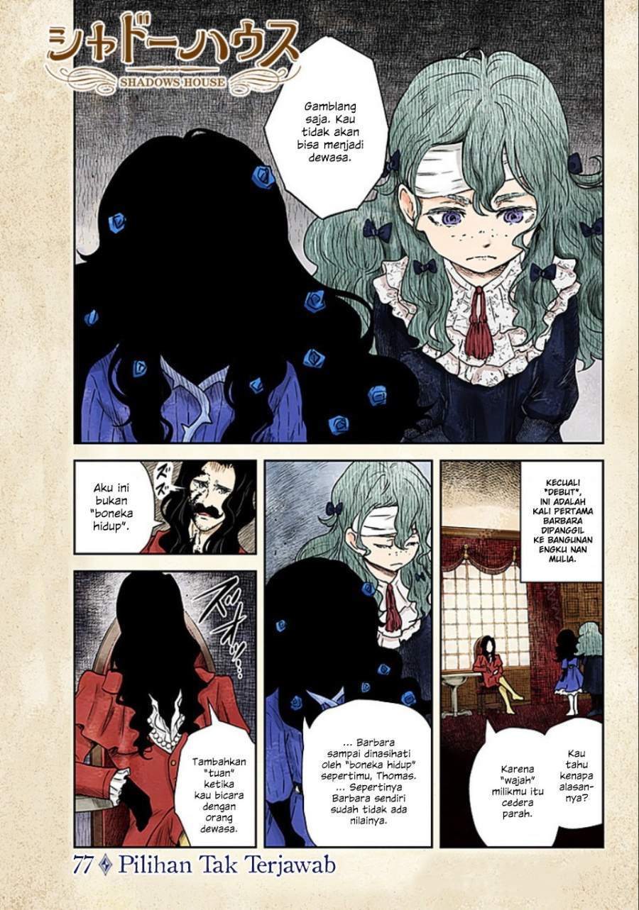 Komik Shadows House Chapter 77 gambar 1