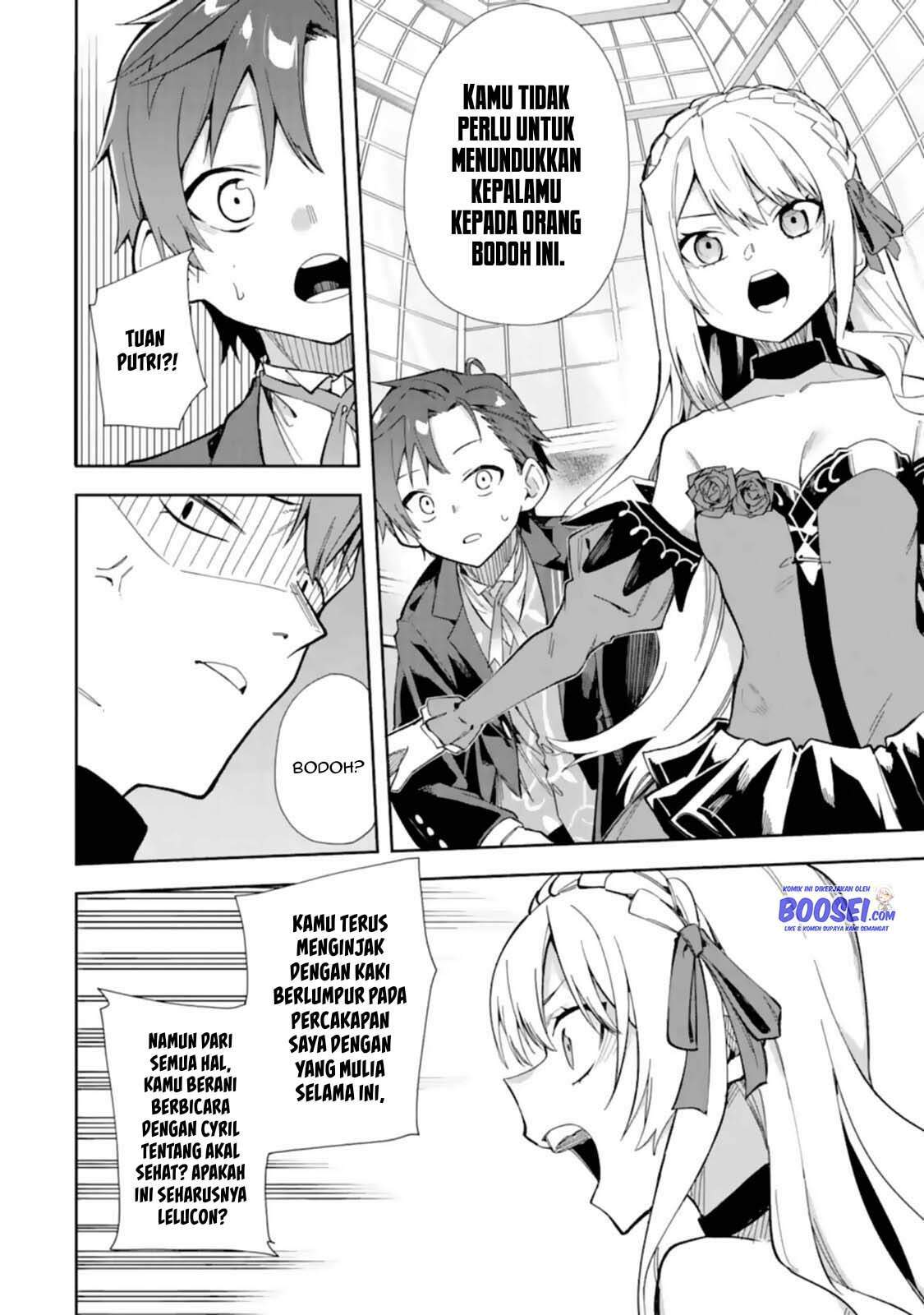 Akuyaku Reijou no Shitsuji-sama Hametsu Flag wa Ore ga Tsubusasete itadakimasu Chapter 14 - Halaman 19