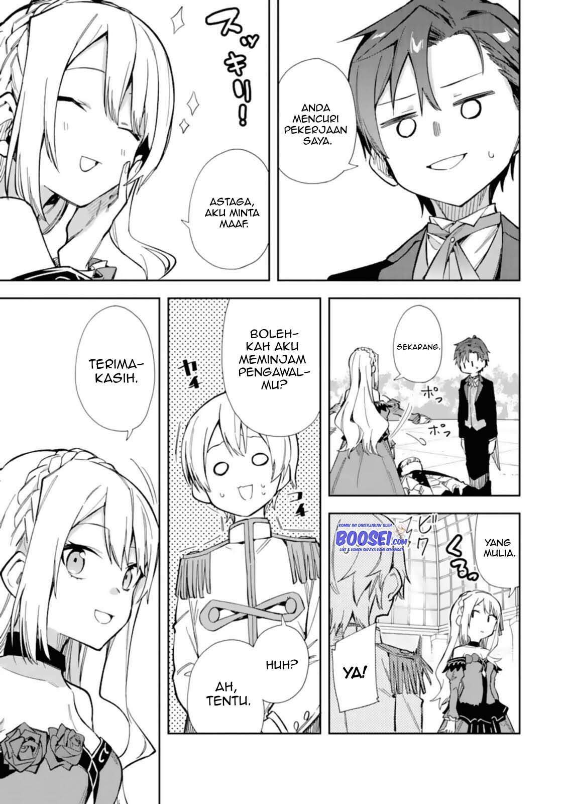 Akuyaku Reijou no Shitsuji-sama Hametsu Flag wa Ore ga Tsubusasete itadakimasu Chapter 14 - Halaman 25