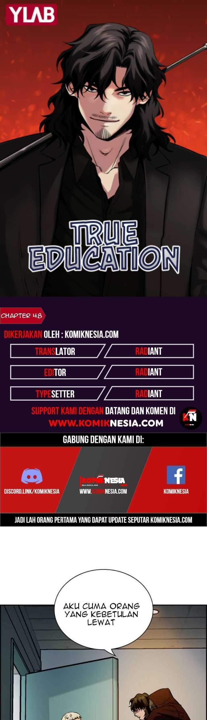 Komik True Education Chapter 48 gambar 1