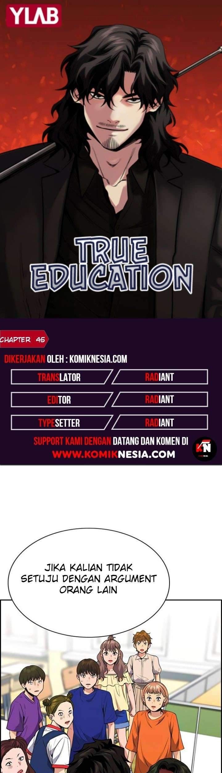 Komik True Education Chapter 45 gambar 1