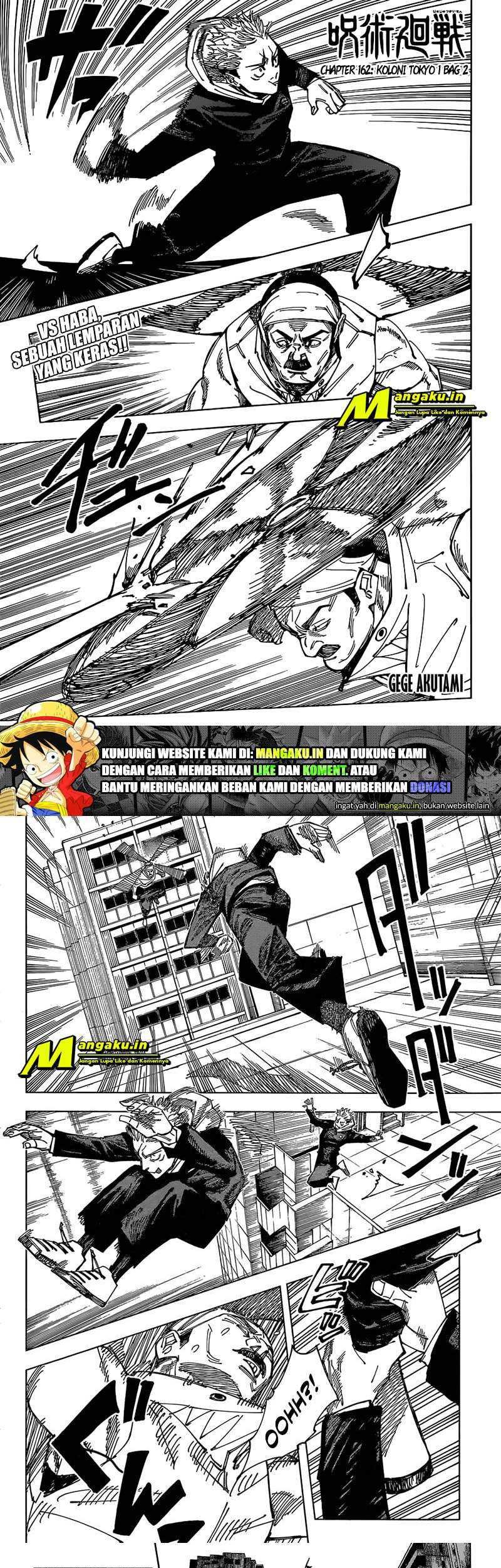 Komik Jujutsu Kaisen Chapter 162 gambar 1