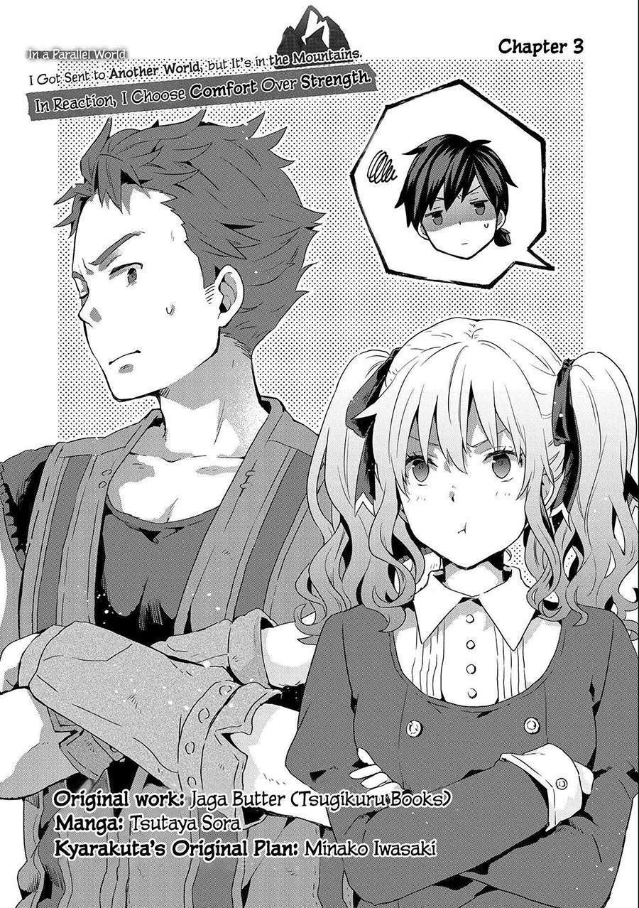 Manga Isekai Ni Teni Shitara Yama No Naka Datta. Handou De Tsuyo Sayor Chapter 3 gambar 2