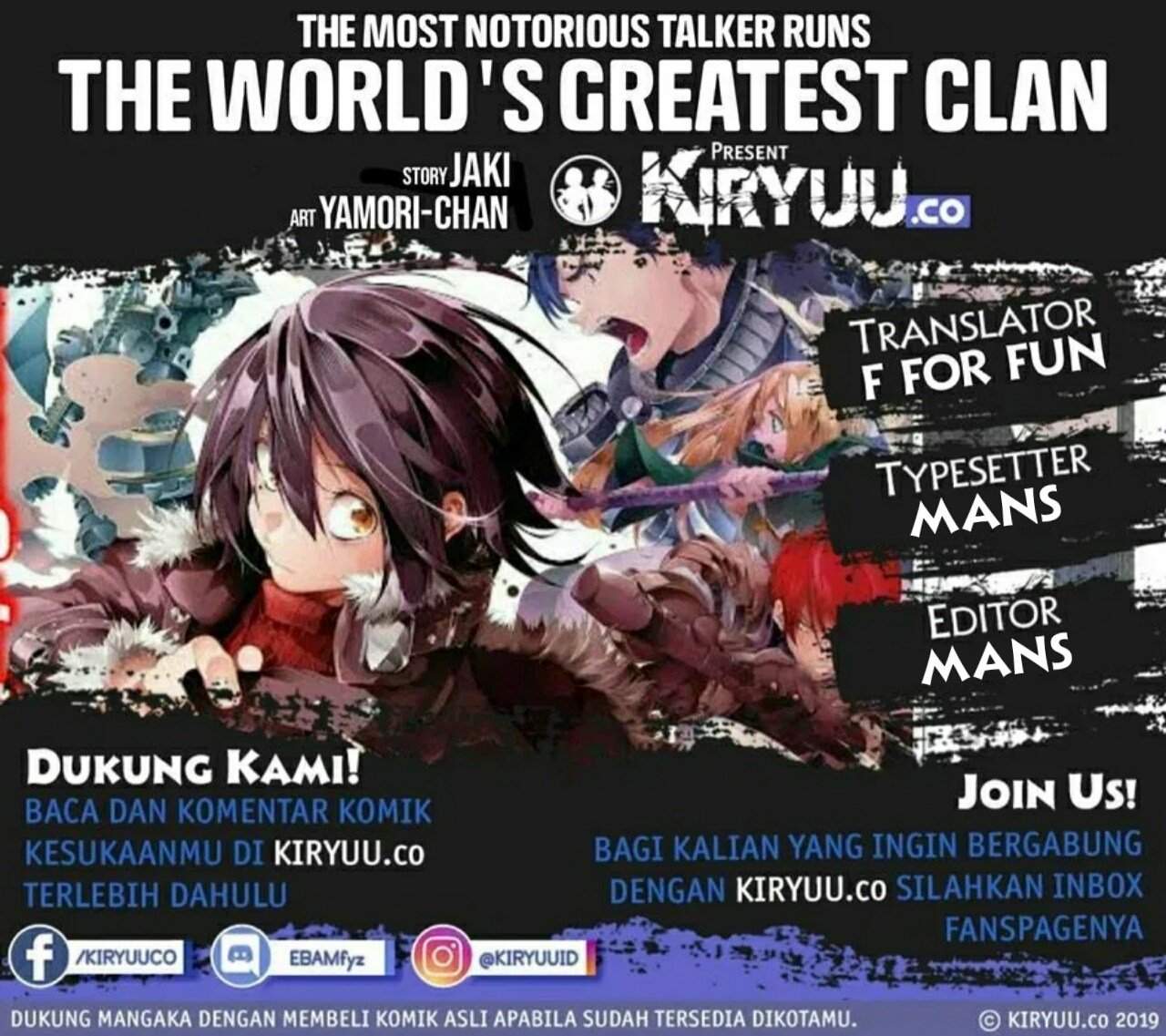Komik The Most Notorious “Talker” Runs the World’s Greatest Clan Chapter 10 gambar 1
