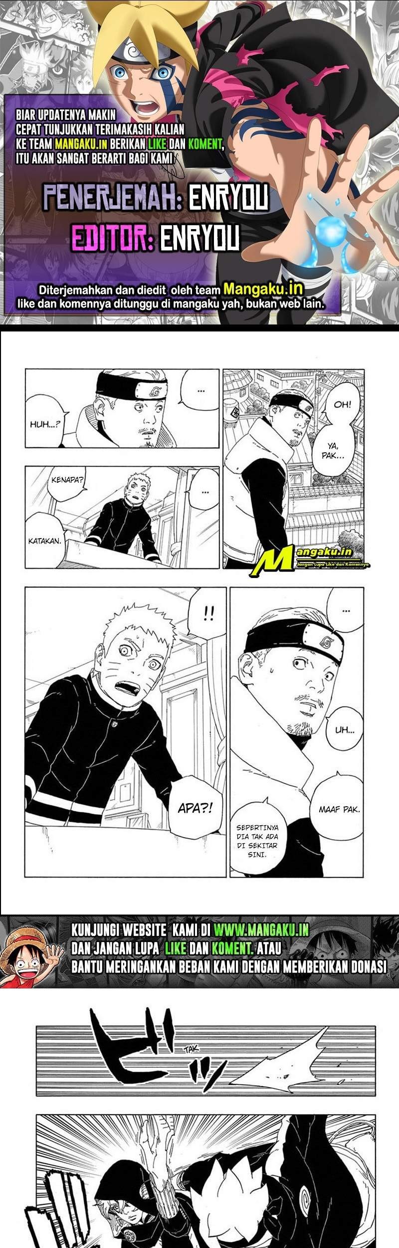 Komik Boruto Chapter 63.2 gambar 1