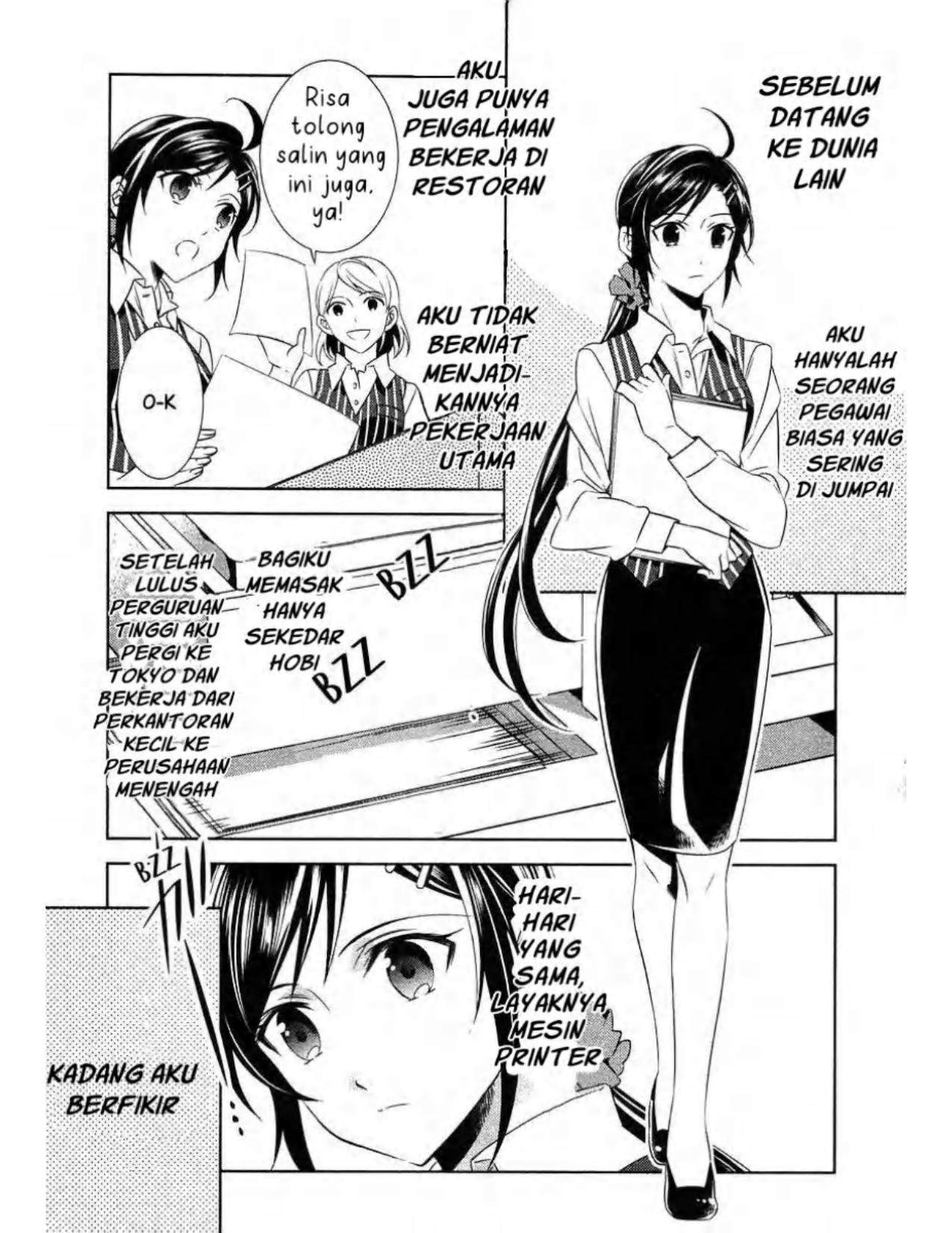 Komik Isekai de Café wo Kaiten Shimashita Chapter 7 gambar 1
