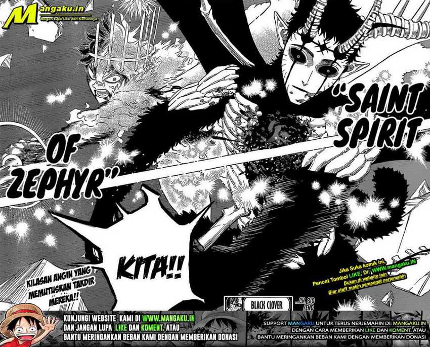 Black Clover Chapter 310 - Halaman 10