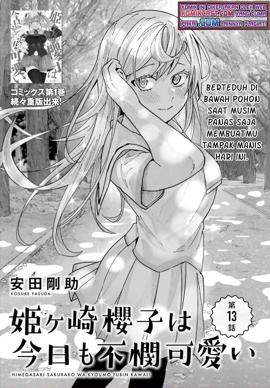 Komik Himegasaki Sakurako wa Kyoumo Fubin Kawaii! Chapter 13 gambar 1