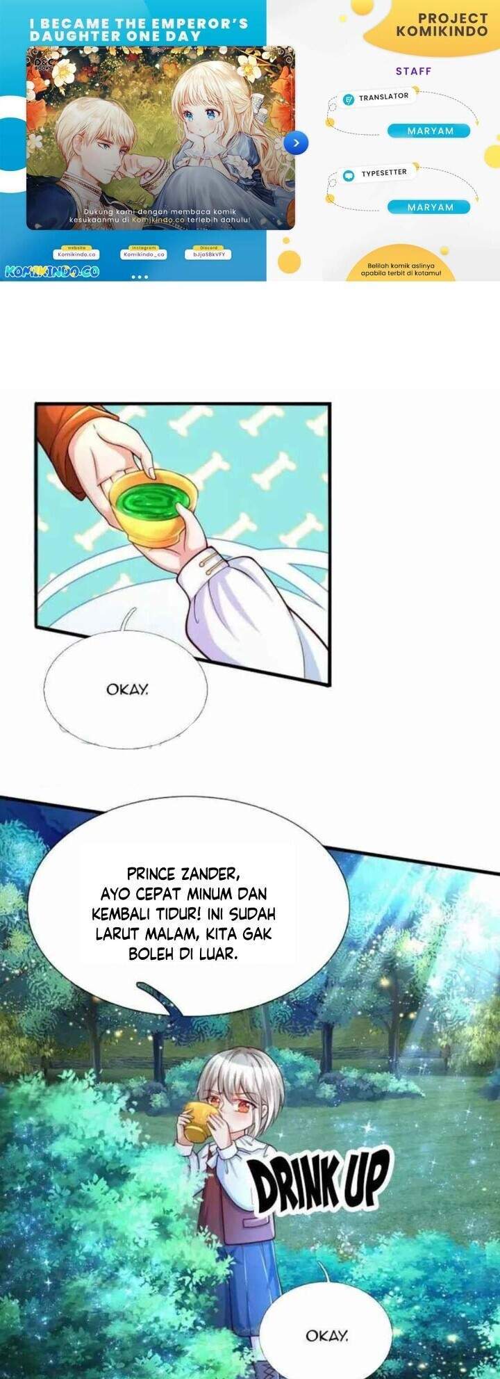 Komik I Became The Emperor’s Daughter One Day Chapter 78 gambar 1