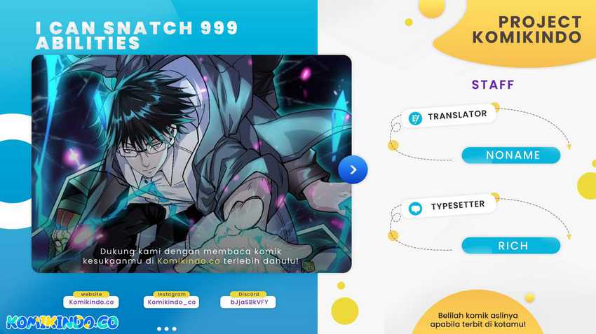 Komik I Can Snatch 999 Types of Abilities Chapter 17 gambar 1