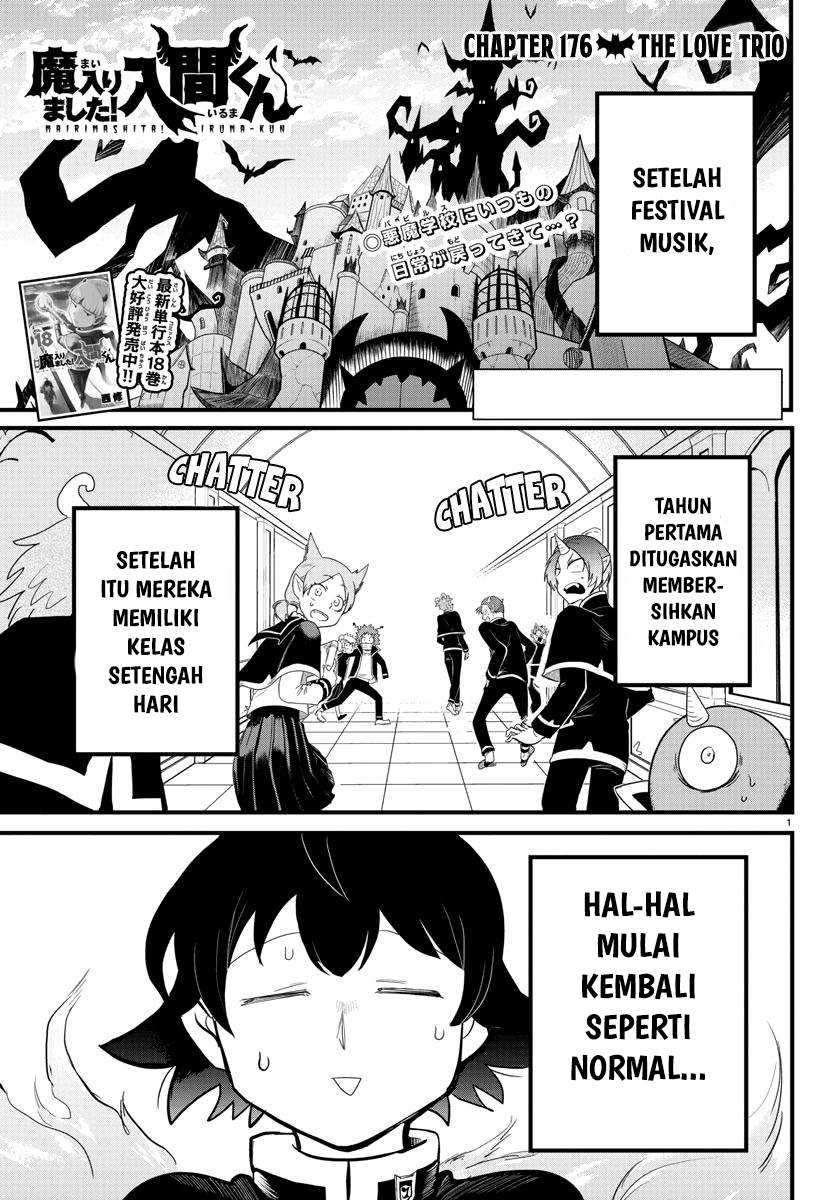 Komik Mairimashita! Iruma-kun Chapter 176 gambar 1