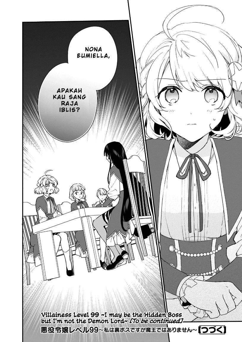 Akuyaku Reijou Reberu 99 ~Watashi wa UraBOSU desuga Maou de wa arimasen~ Chapter 4 - Halaman 26