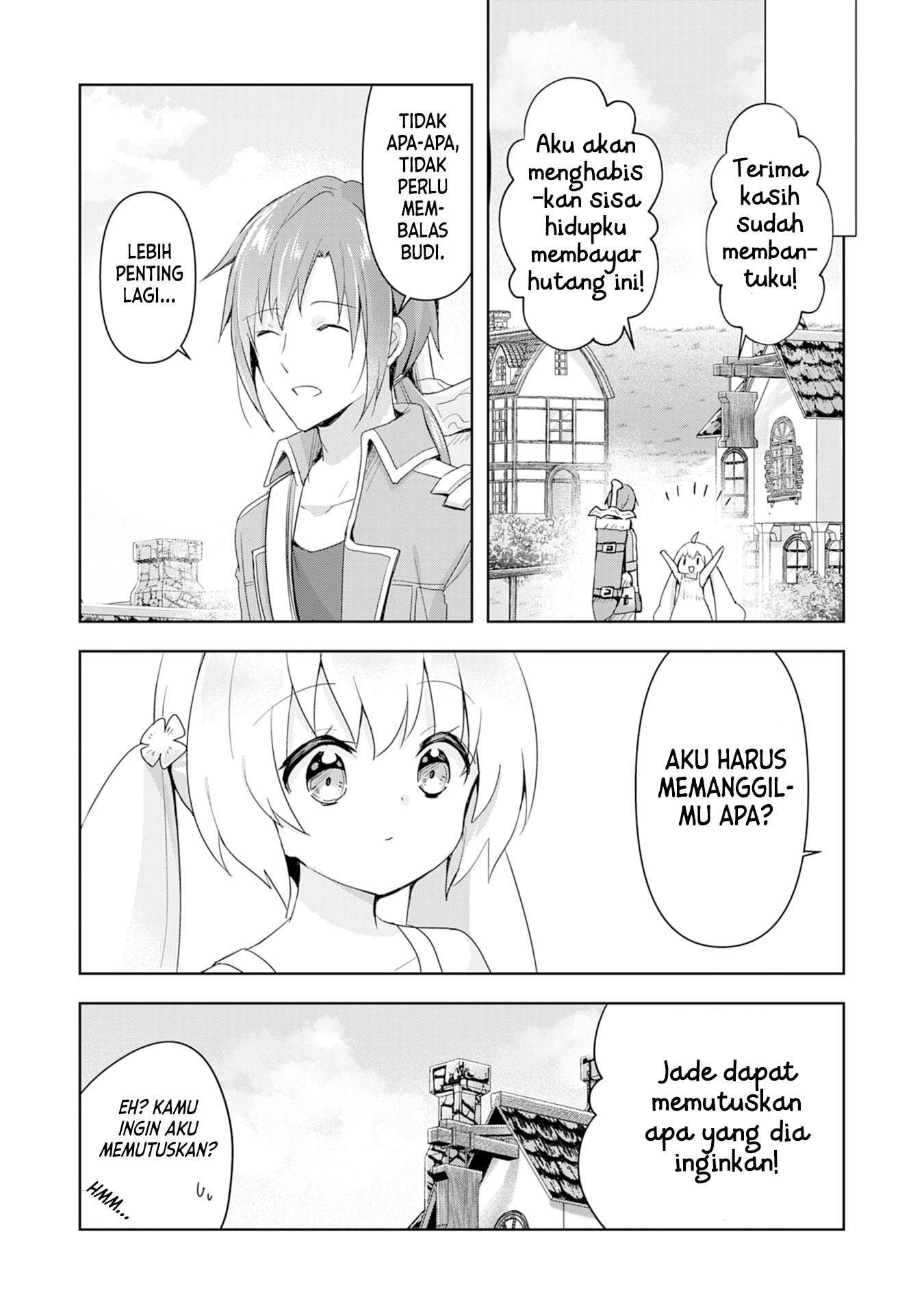Uketsukejo ni Kokuhaku Shitakute Girudo ni Kayoitsumetara Eiyu ni Natteta Chapter 2 - Halaman 21