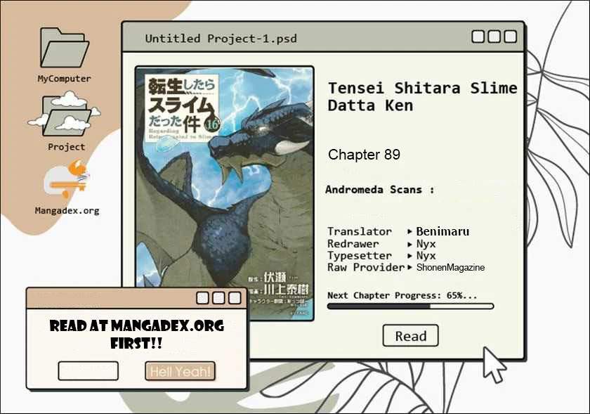 Komik Tensei Shitara Slime Datta Ken Chapter 89 gambar 1