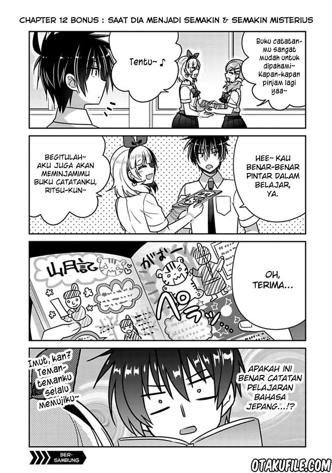 Komik Siscon Ani to Brocon Imouto ga Shoujiki ni Nattara Chapter 12.1 gambar 1