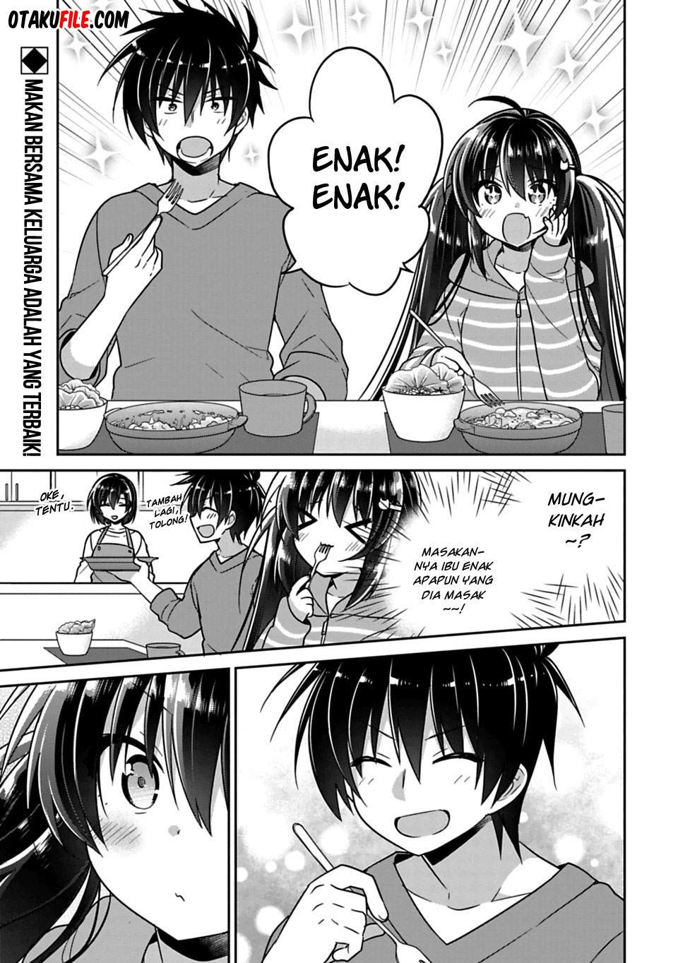 Komik Siscon Ani to Brocon Imouto ga Shoujiki ni Nattara Chapter 9 gambar 1