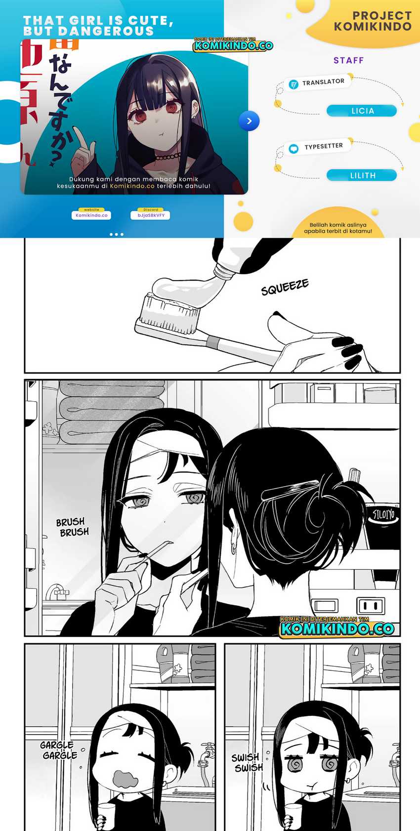 Komik That girl is cute… but dangerous? Chapter 08 gambar 1