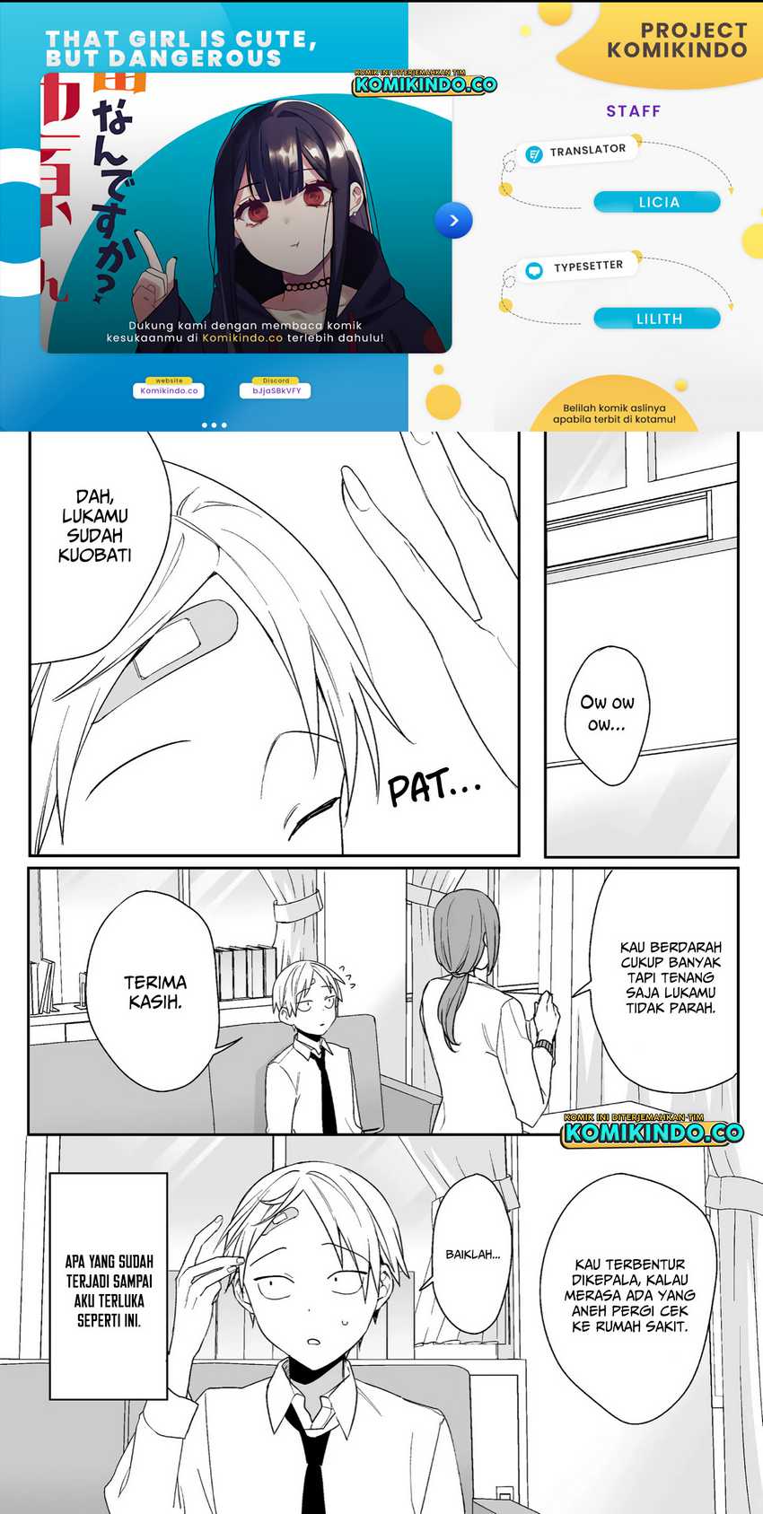 Komik That girl is cute… but dangerous? Chapter 07 gambar 1