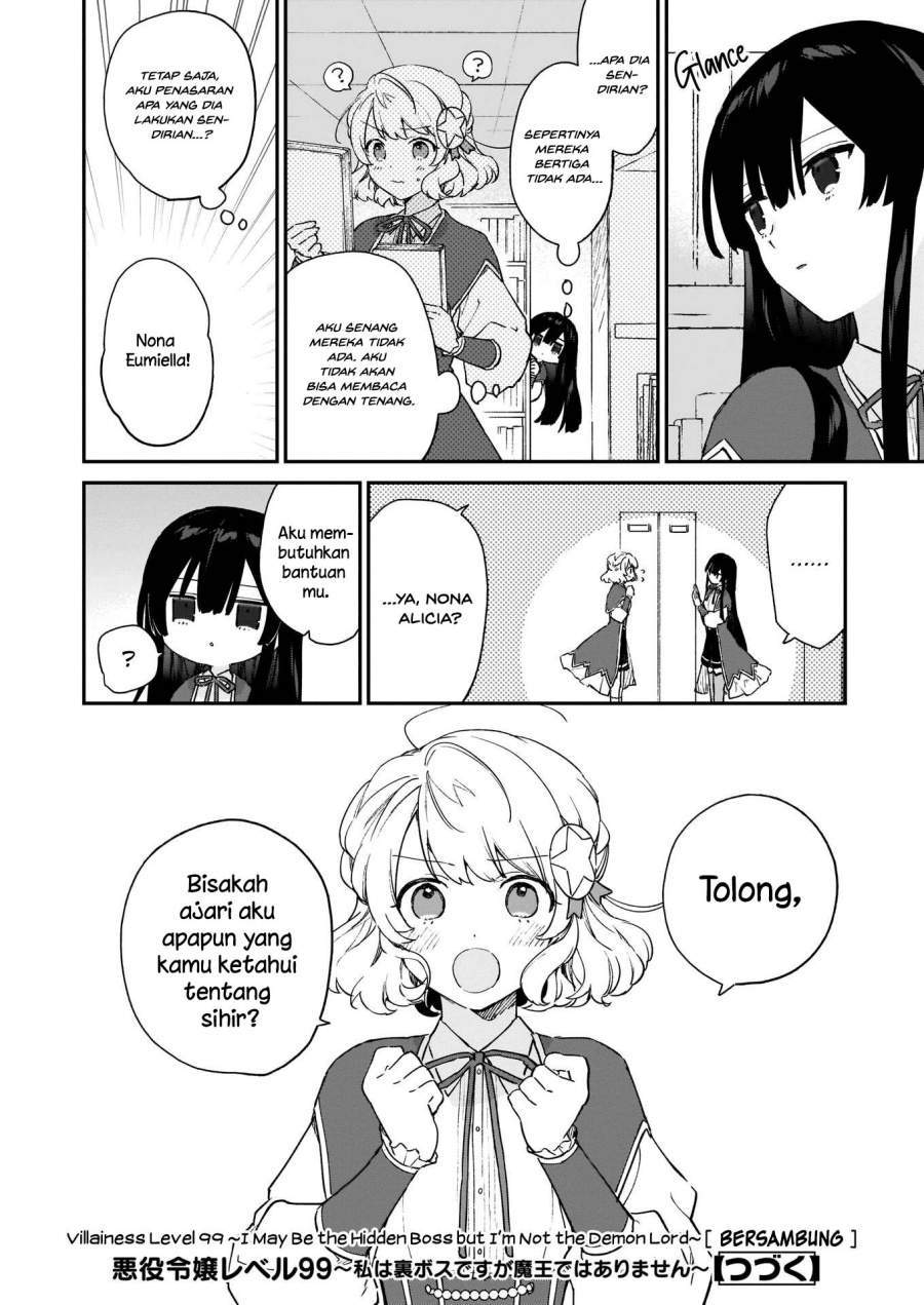 Akuyaku Reijou Reberu 99 ~Watashi wa UraBOSU desuga Maou de wa arimasen~ Chapter 9.1 - Halaman 14