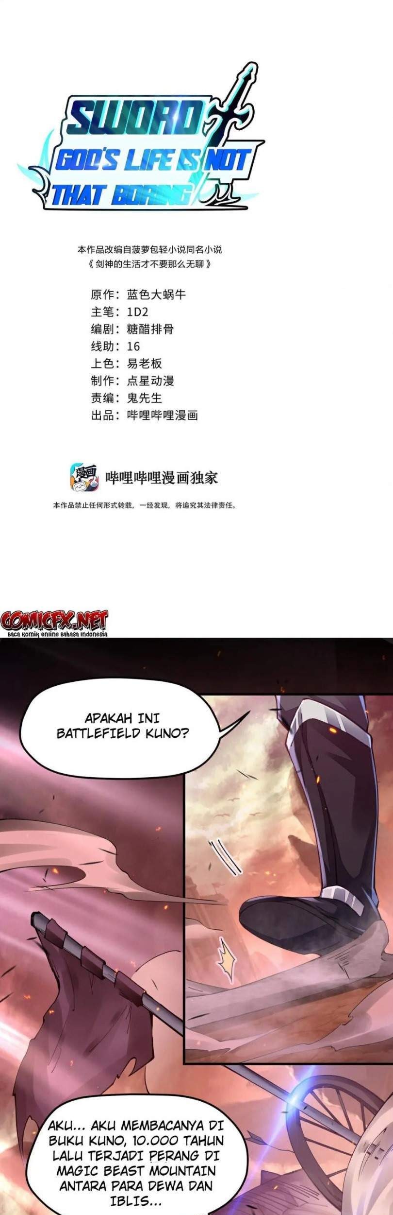 Manhua Sword Gods Life Is Not That Boring Chapter 5 gambar 2