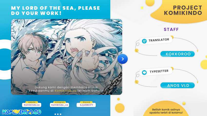 Komik My Lord of the Sea, Please Do Your Work! Chapter 11 gambar 1