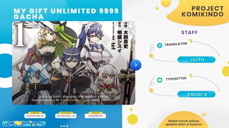 Komik My Gift LVL 9999 Unlimited Gacha Chapter 23 gambar 1