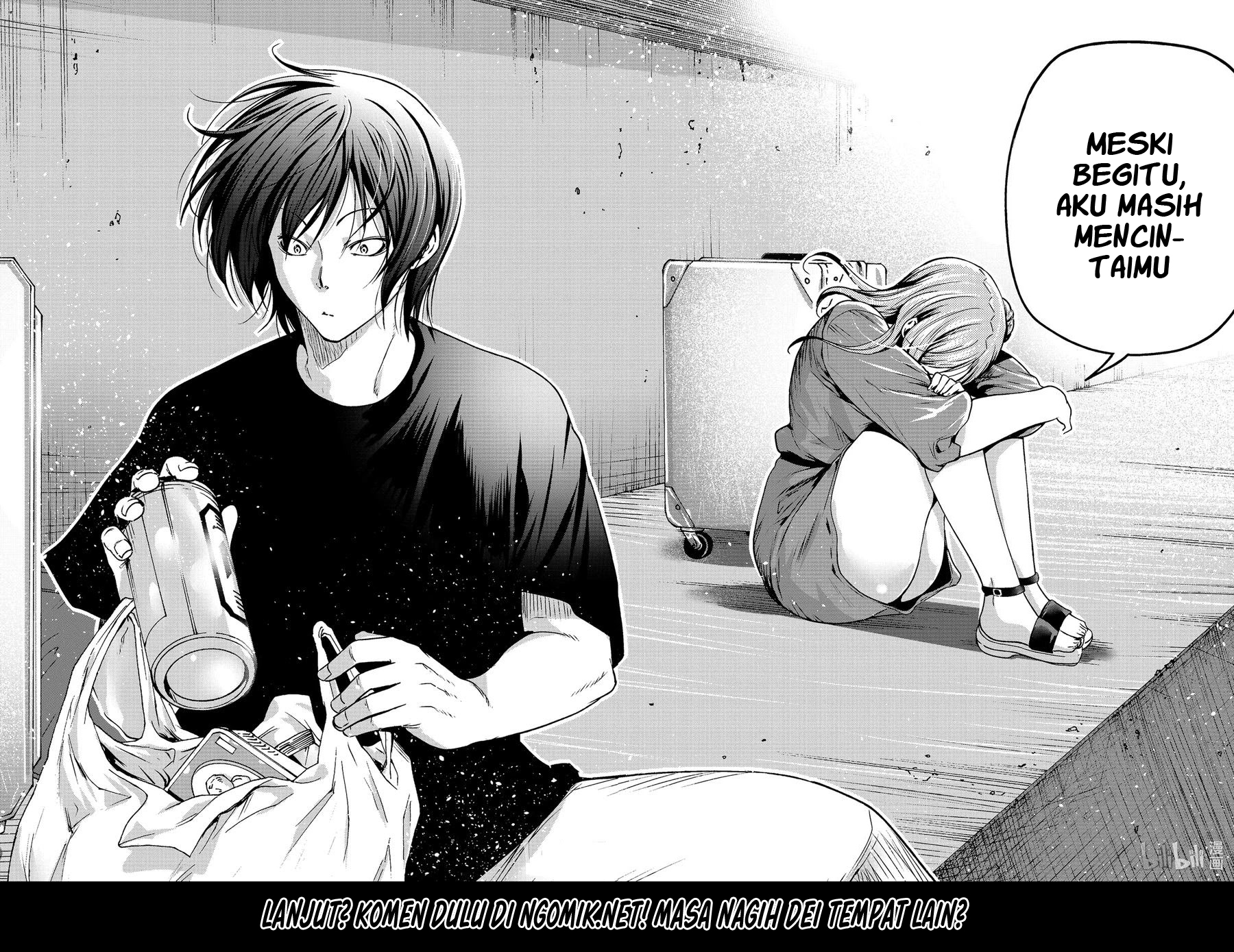 Grand Blue Chapter 69.2 - Halaman 17