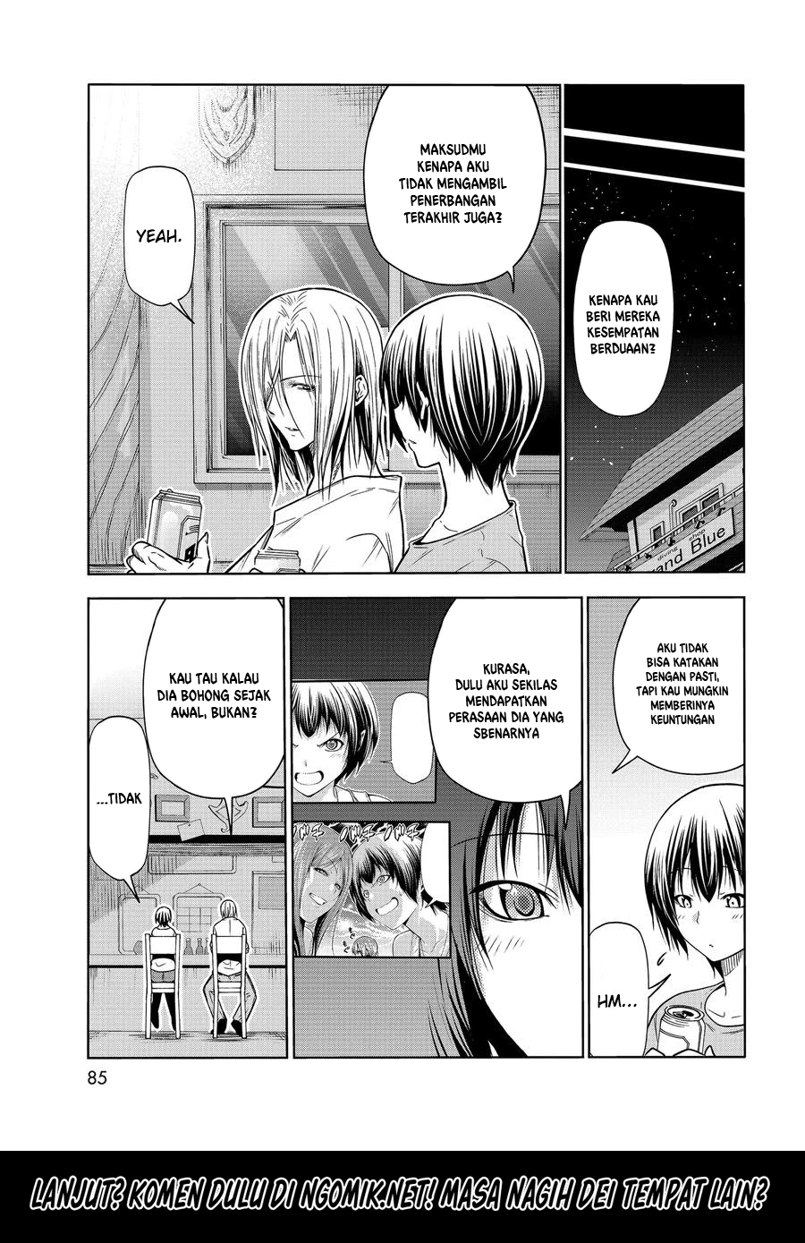 Grand Blue Chapter 69.2 - Halaman 19