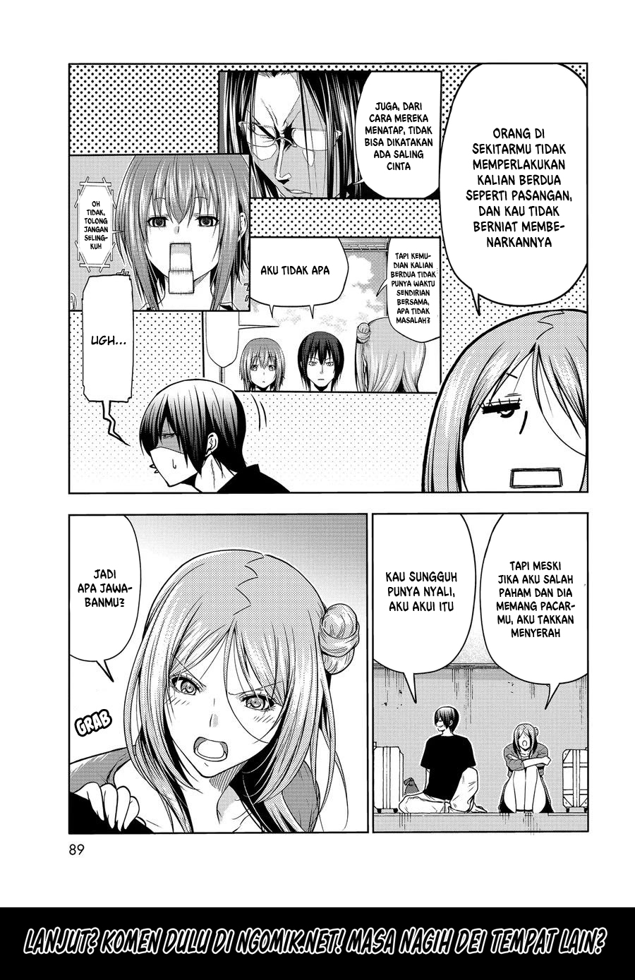 Grand Blue Chapter 69.2 - Halaman 23