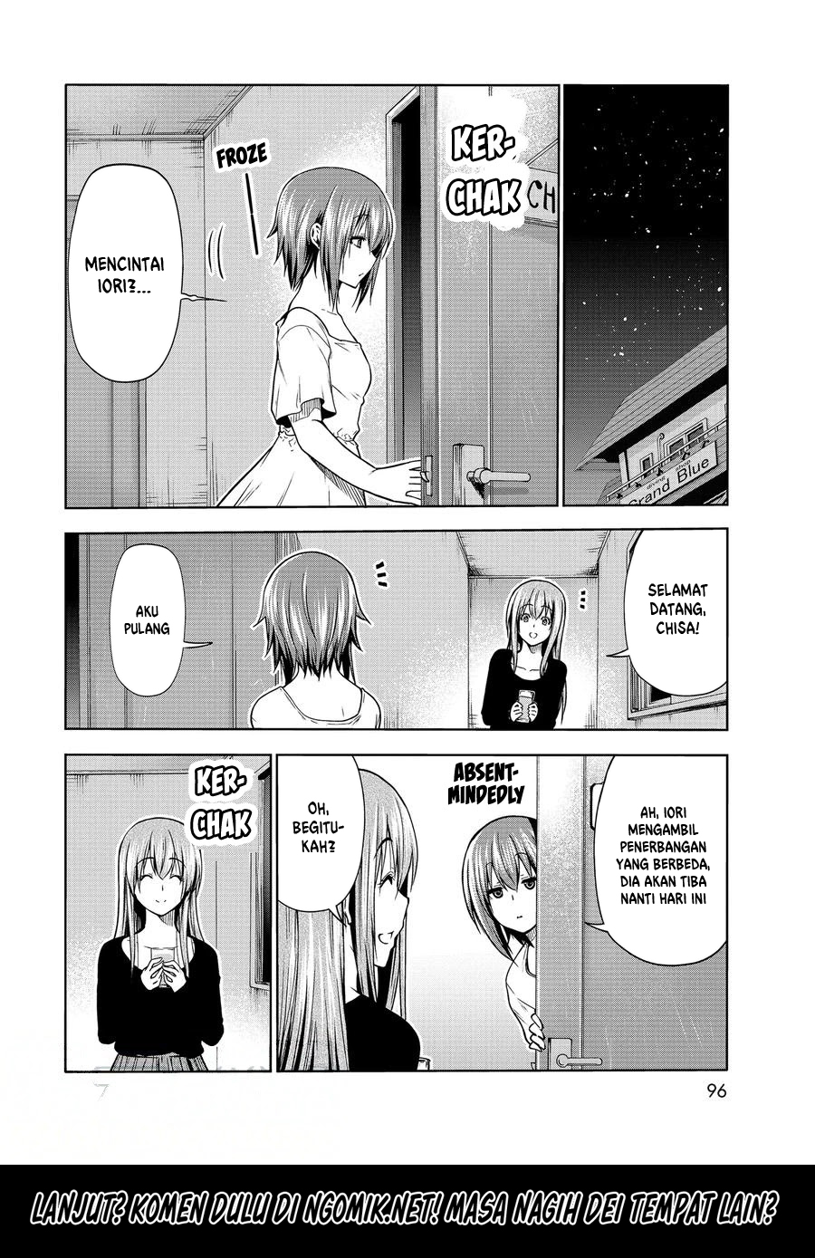 Grand Blue Chapter 69.2 - Halaman 29