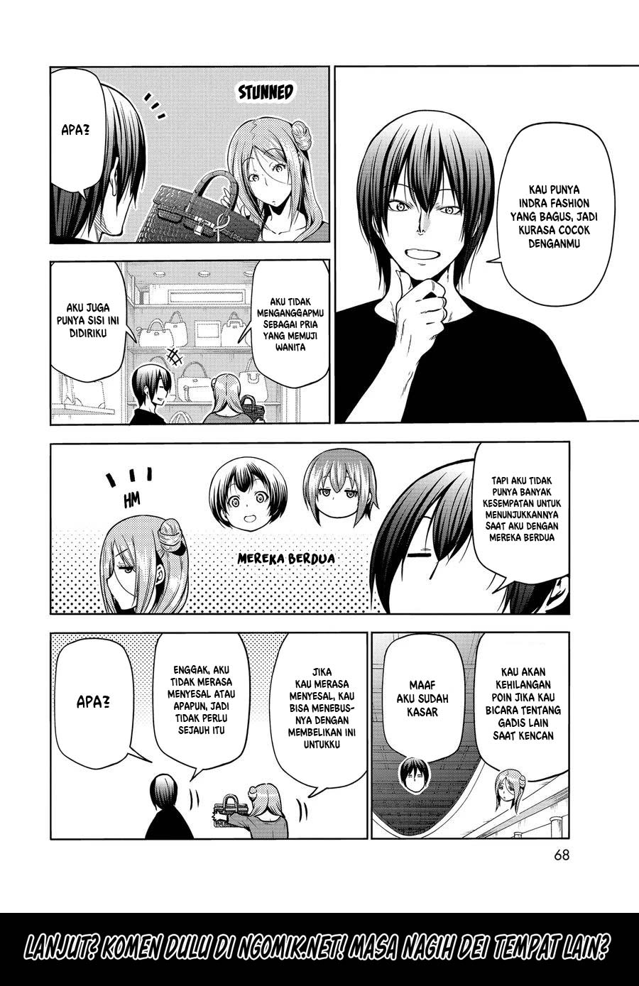 Grand Blue Chapter 69.2 - Halaman 3