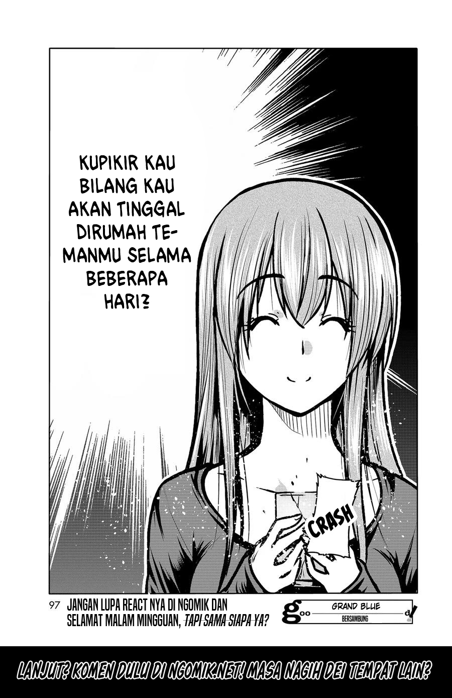 Grand Blue Chapter 69.2 - Halaman 30